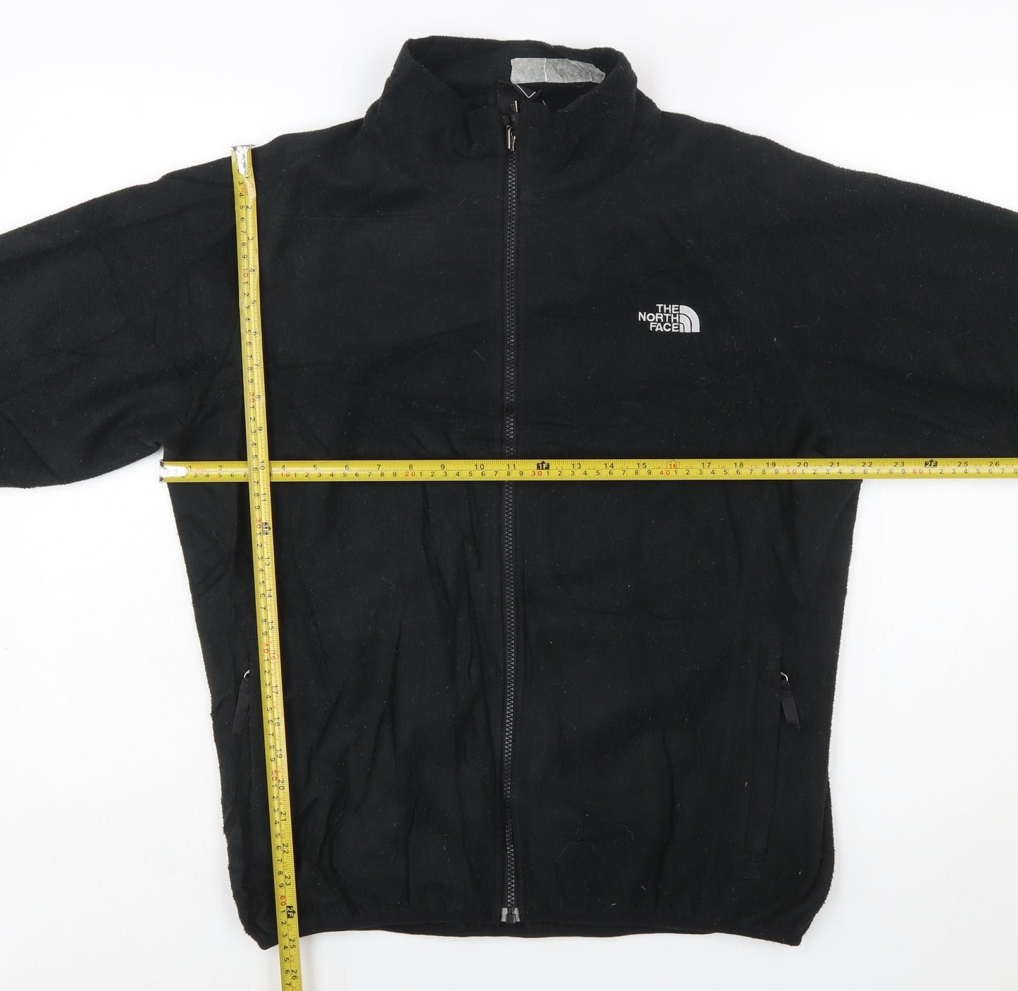 The North Face Women's Black Fleece Full Zip Jacket Size L