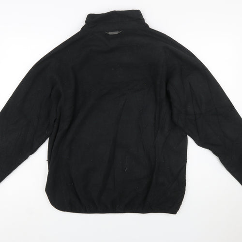 The North Face Women's Black Fleece Full Zip Jacket Size L