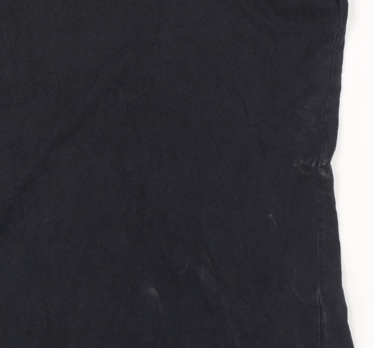 Hilfiger Denim Men's Black Cotton Crew Neck T-Shirt Size L