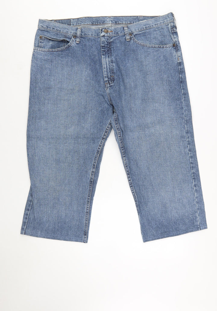 Wrangler Women Blue 40 Straight Leg Denim Jeans