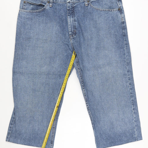 Wrangler Women Blue 40 Straight Leg Denim Jeans