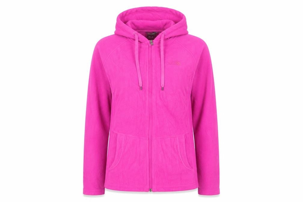 The North Face Women's Pink Hooded Fleece Jacket XS