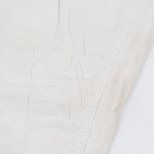 Tommy Hilfiger Men’s White Slim Fit Straight Jeans 28x32