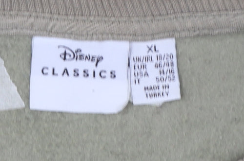 Disney Classics Women’s Khaki Lion King Sweatshirt XL Relaxed Fit