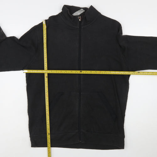 Hugo Boss Men's Black Full Zip Sweatshirt Size L