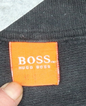 Hugo Boss Men's Black Full Zip Sweatshirt Size L