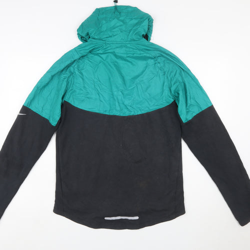 Nike Women’s Green Black Dri-Fit Windbreaker Running Jacket M