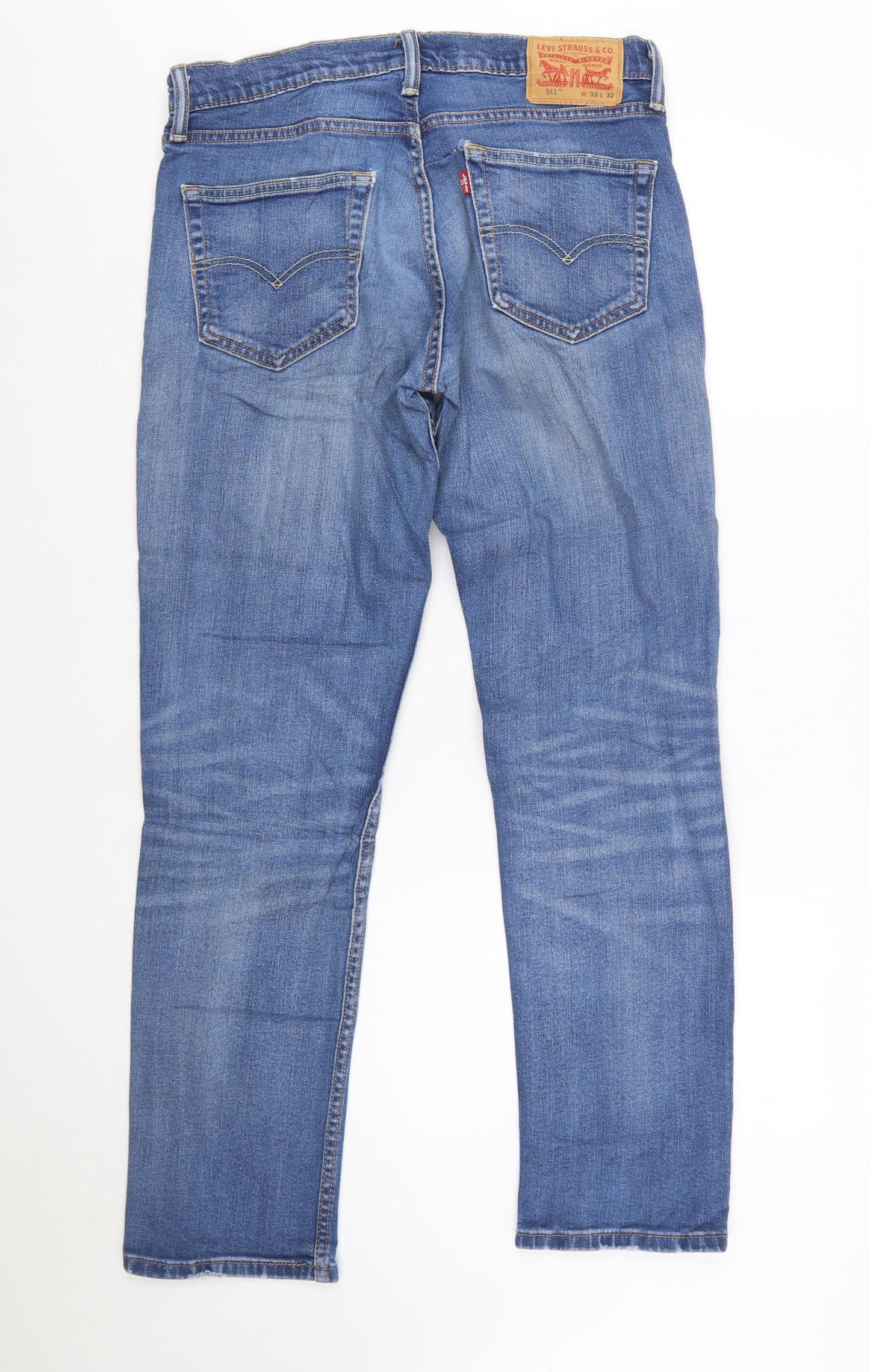 Levi's 511 Men's Blue Slim Fit Denim Jeans W33 L32