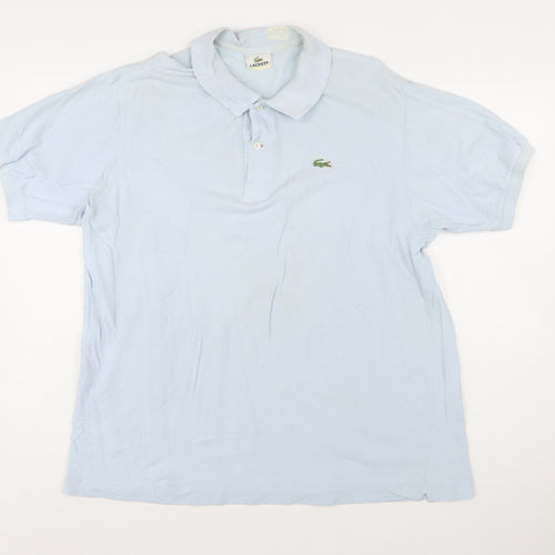 Lacoste Men’s Blue Cotton Polo Shirt Size XL Regular Fit