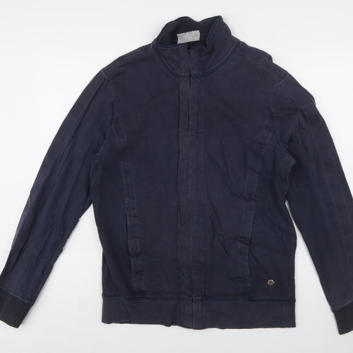 Hugo Boss Men's Blue Full Zip Sweatshirt Size L