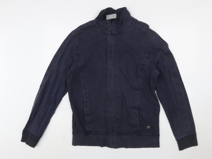 Hugo Boss Men's Blue Full Zip Sweatshirt Size L