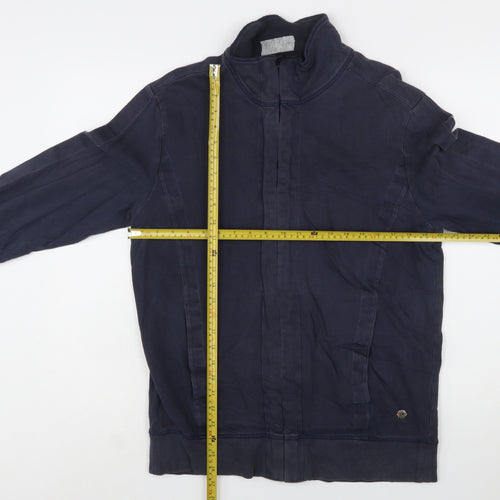 Hugo Boss Men's Blue Full Zip Sweatshirt Size L