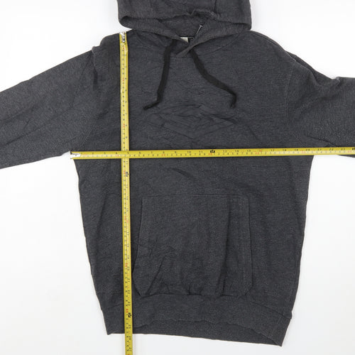 Umbro Men's Grey Pullover Hoodie Small Sports Casual