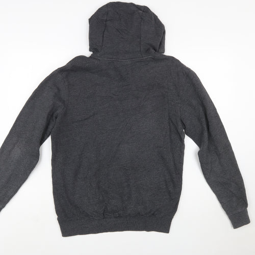 Umbro Men's Grey Pullover Hoodie Small Sports Casual