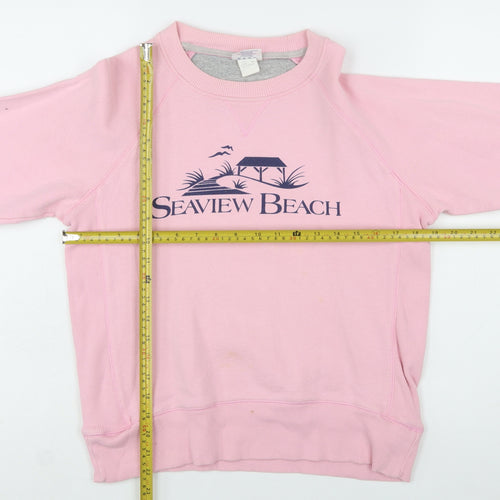 Champion Women's Pink Seaview Beach Pullover Sweatshirt Size S