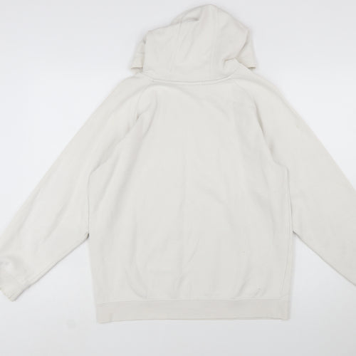 Nike Boys Ivory Pullover Hoodie XL Cotton Blend Casual Sportswear