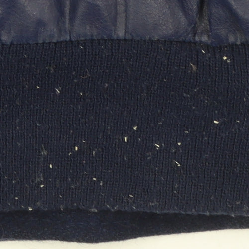 Steve & Barry's Men's Blue Varsity Jacket L Wool Acrylic PVC Retro New York
