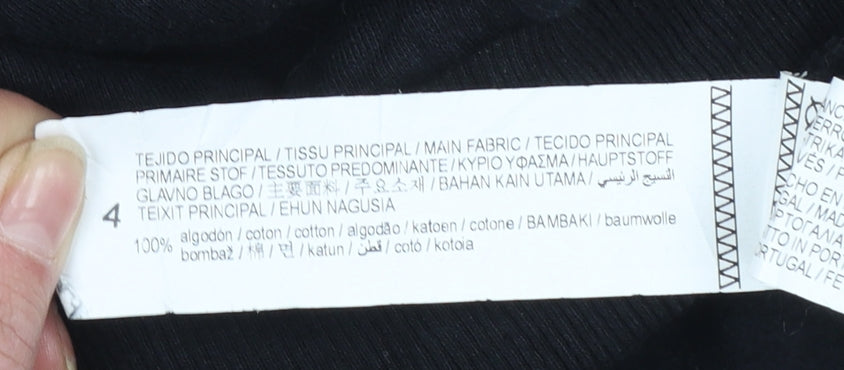 Pull & Bear Women Black The Lion King Sweatshirt Size 12 Cotton