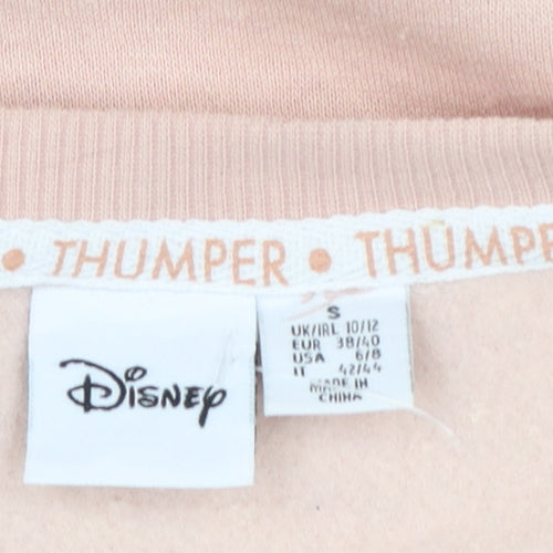 Primark Disney Womens Pink Thumper Sweatshirt Small UK 10/12