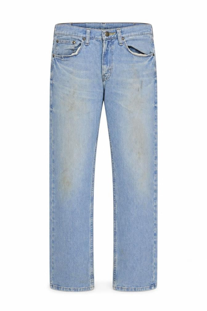 Wrangler Men's Blue Straight Leg Jeans 30x32 Classic Denim
