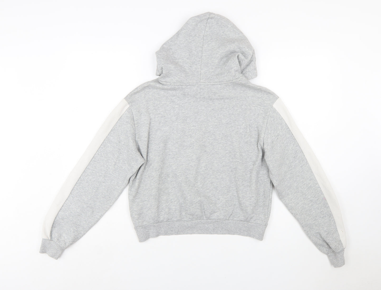 H&M Divided NASA Grey Hoodie Women's Small Cotton Blend