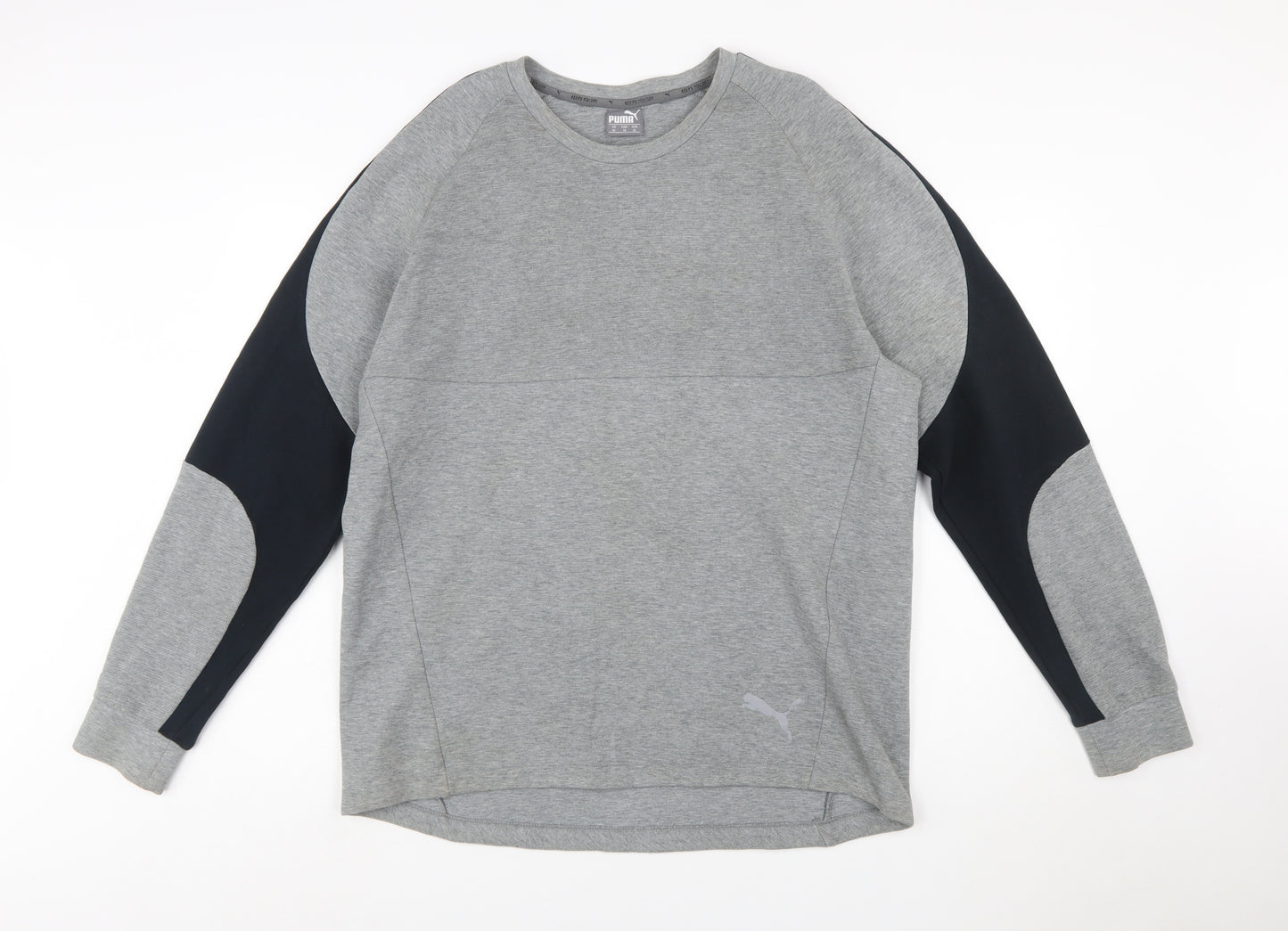 Puma Men's Grey XL Crew Neck Sports Sweatshirt