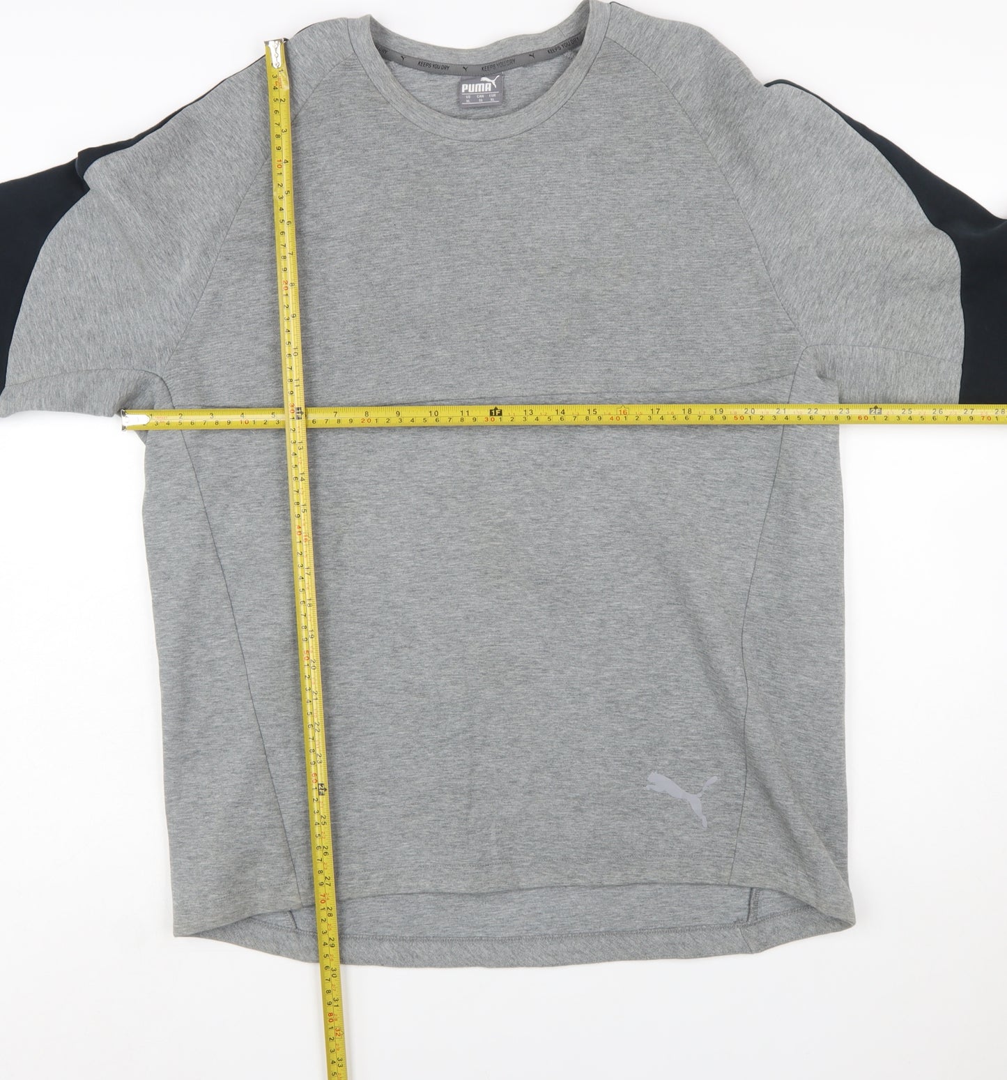 Puma Men's Grey XL Crew Neck Sports Sweatshirt