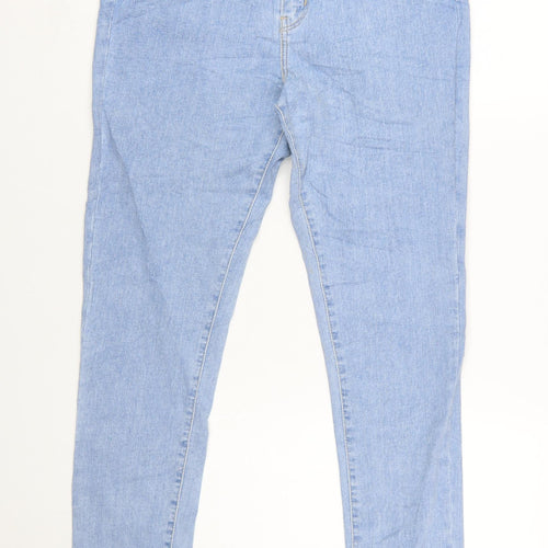 Levi Strauss Womens Blue High Rise Skinny Jeans Size 31