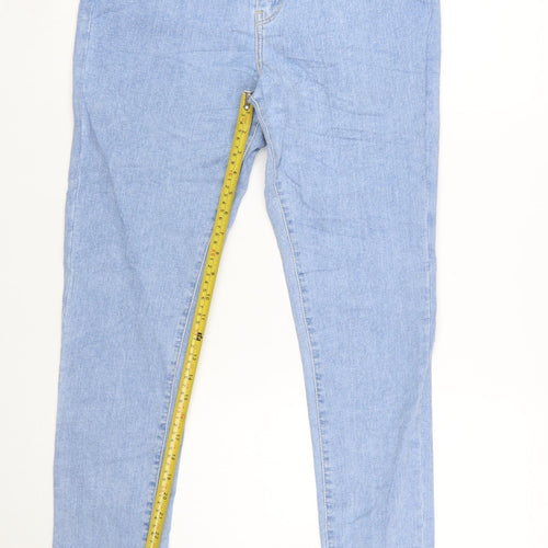 Levi Strauss Womens Blue High Rise Skinny Jeans Size 31