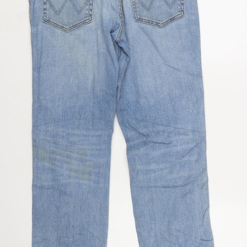 Wrangler Men's Blue Texas Stretch Straight Fit Jeans W34 L32