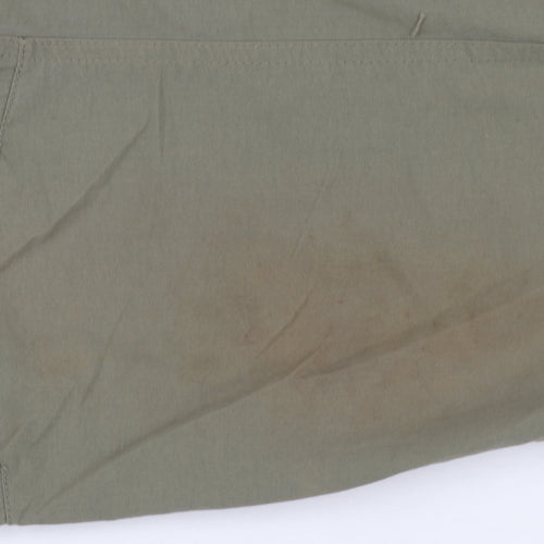 Columbia Men's Green Cargo Convertible Trousers Size L Long