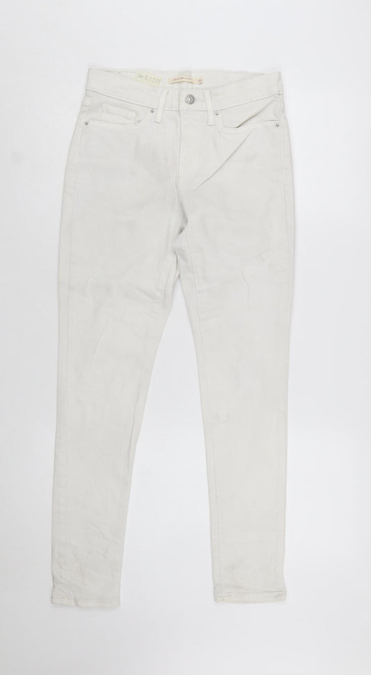 Levi Strauss Women White 311 Shaping Skinny Jeans Size 26