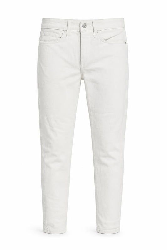 Front view of Levi Strauss Women White 311 Shaping Skinny Jeans, size 26