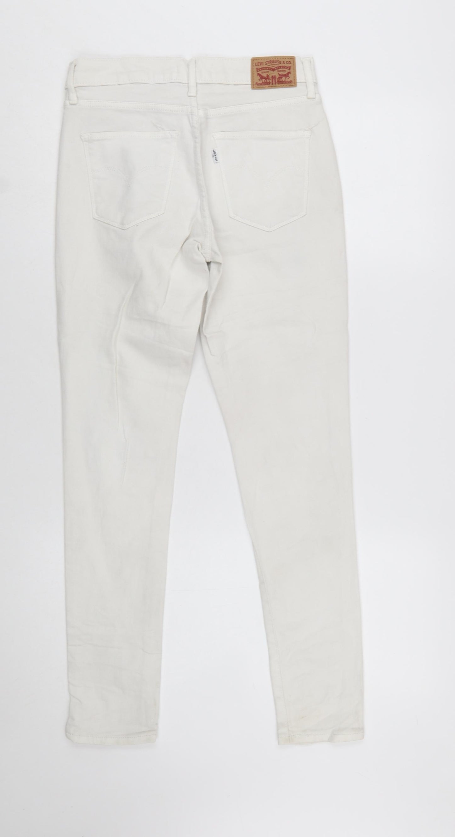 Levi Strauss Women White 311 Shaping Skinny Jeans Size 26
