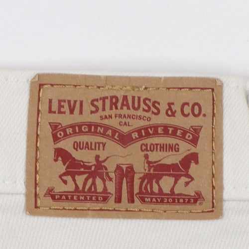Levi Strauss Women White 311 Shaping Skinny Jeans Size 26