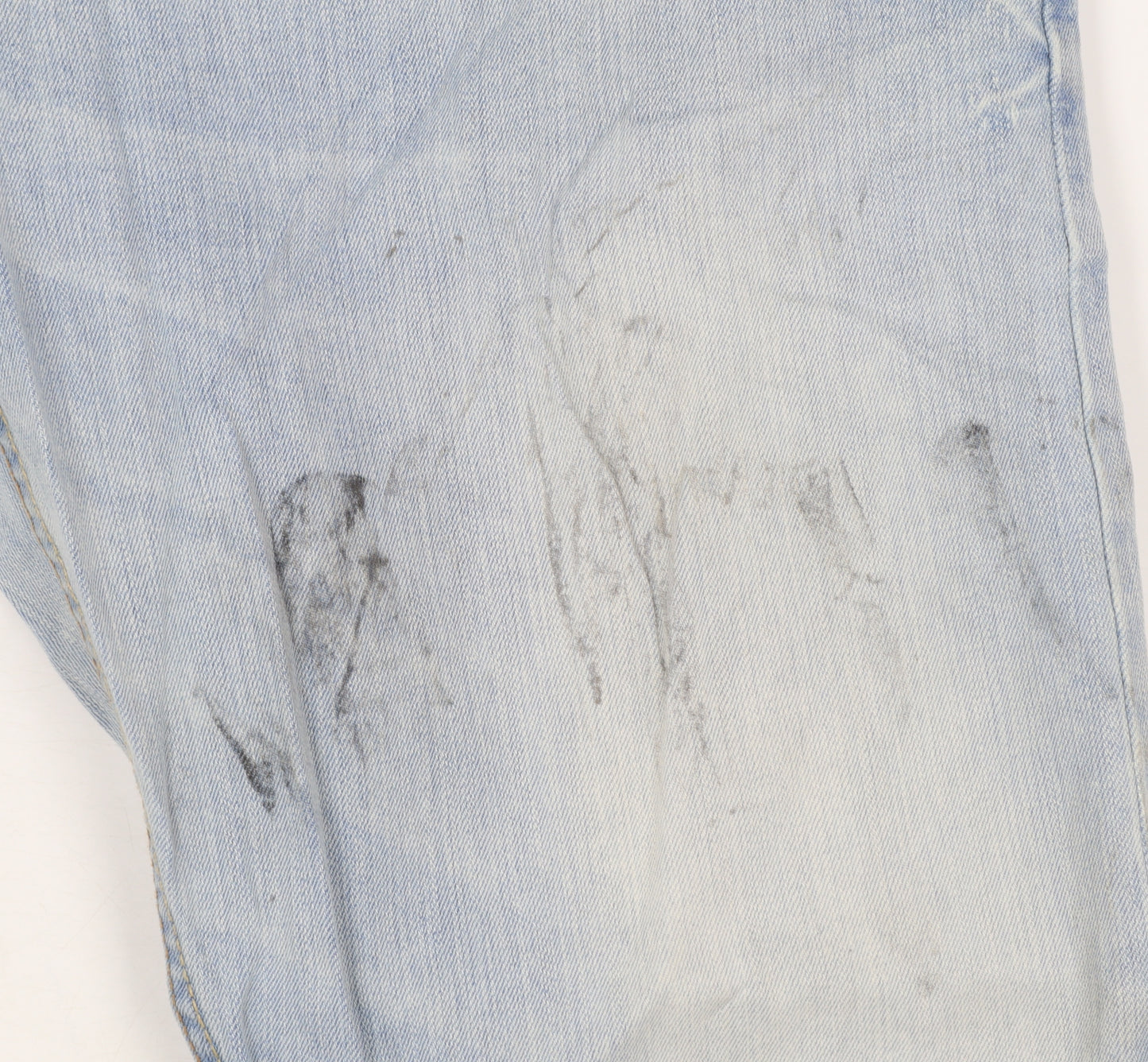 Levi Strauss Men's Blue Slim Straight Denim Jeans 38x30