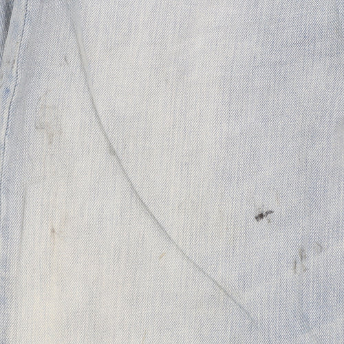 Levi Strauss Men's Blue Slim Straight Denim Jeans 38x30