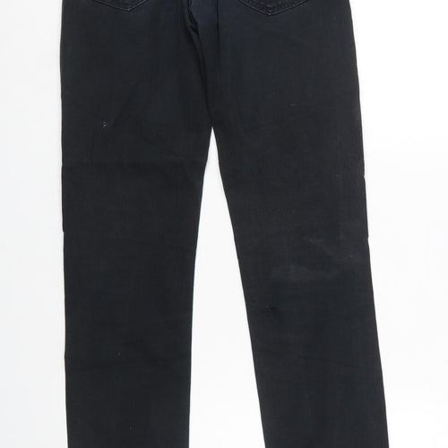 Levi's Men's Black Slim Fit Jeans 32W 32L Cotton Blend Denim
