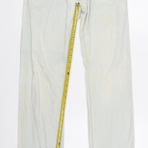 Levi's Women's Light Blue 504 Straight Denim Jeans Size 12