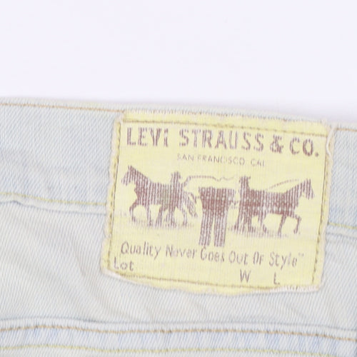 Levi's Women's Light Blue 504 Straight Denim Jeans Size 12