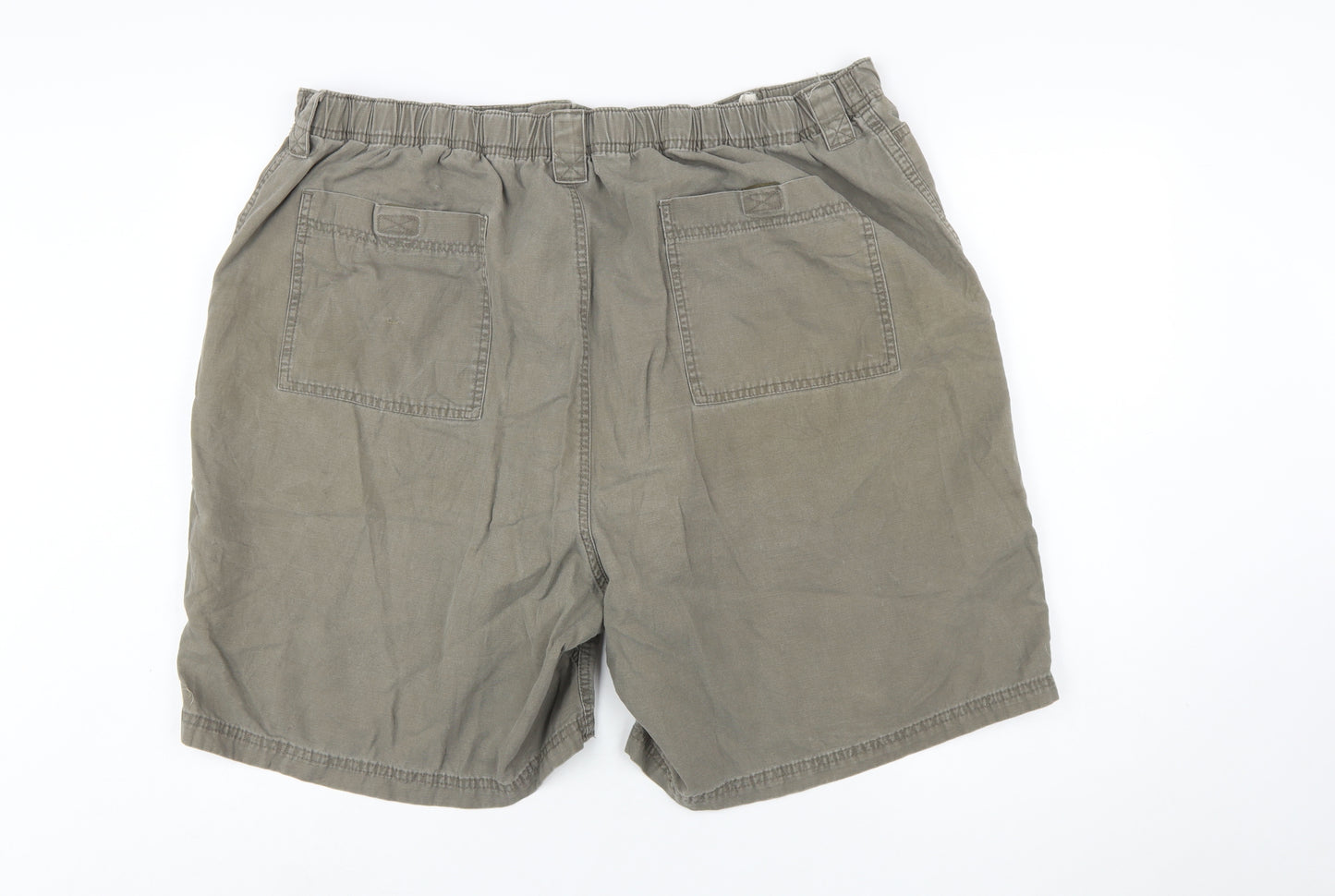 Wrangler Men's Beige Cargo Shorts Size 48 Cotton Casual Workwear