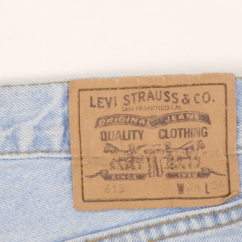 Levi's 615 Men's Light Blue Straight Leg Denim Jeans W34 L34