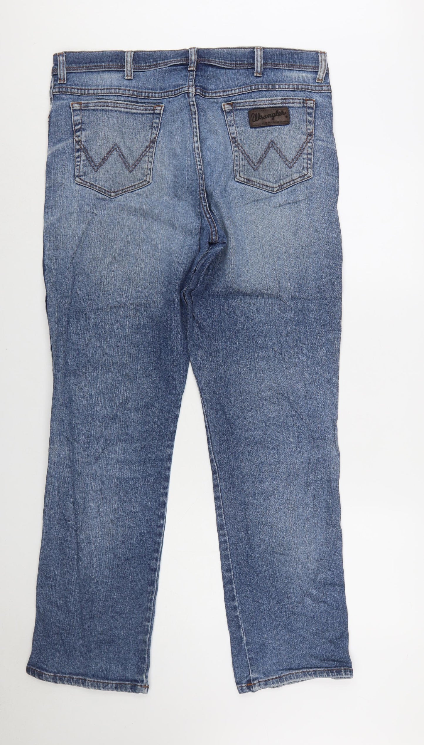 Wrangler Men's Blue Regular Fit Texas Stretch Jeans W40 L34