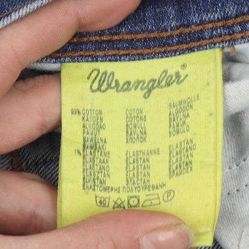 Wrangler Men's Blue Regular Fit Texas Stretch Jeans W40 L34