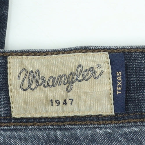 Wrangler Men's Blue Texas Stretch Straight Jeans W42 L34