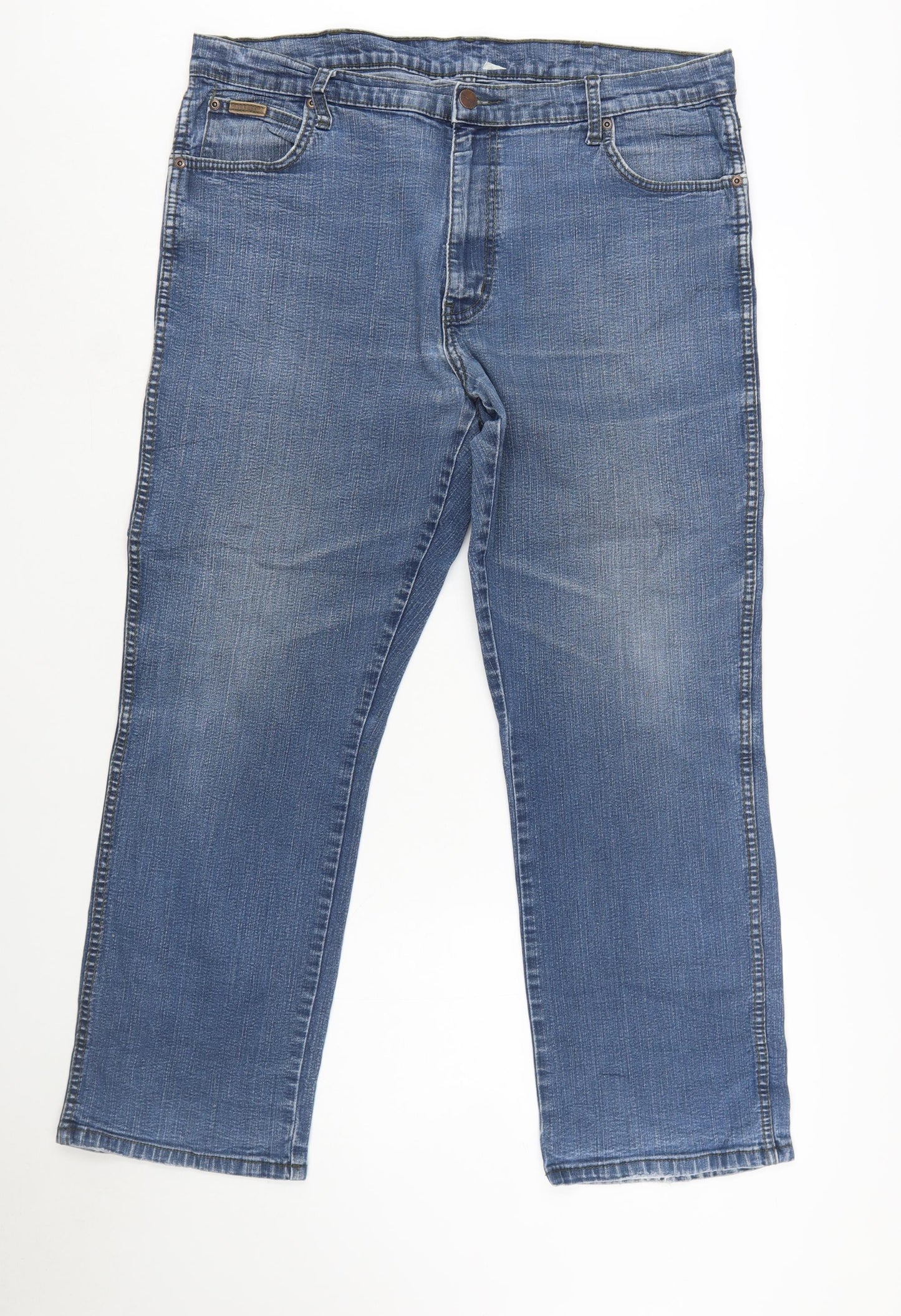 Wrangler Men’s Blue Straight Leg Texas Stretch Jeans W38 L30