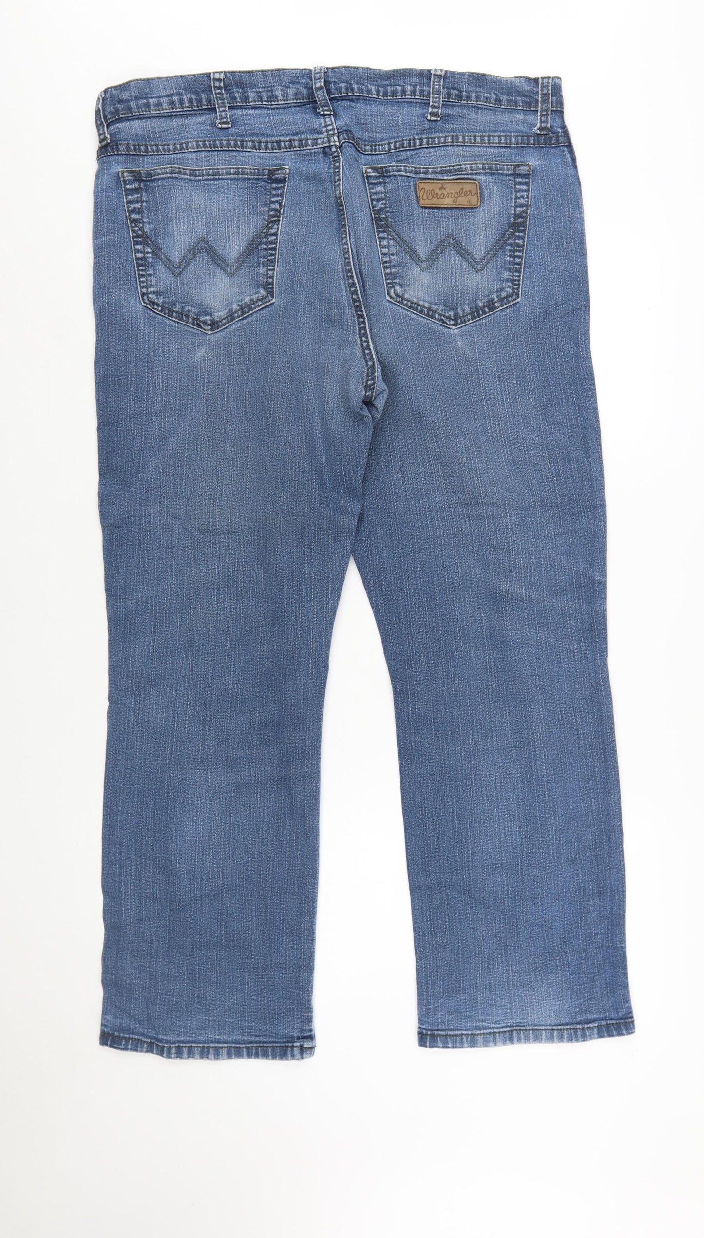 Wrangler Men’s Blue Straight Leg Texas Stretch Jeans W38 L30