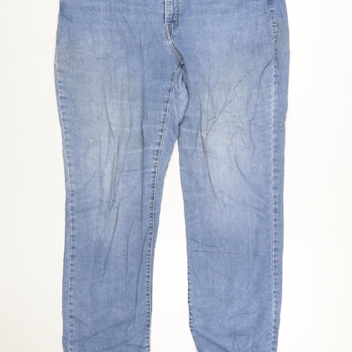 Levi's 414 Classic Straight Blue Jeans Women Size 20W