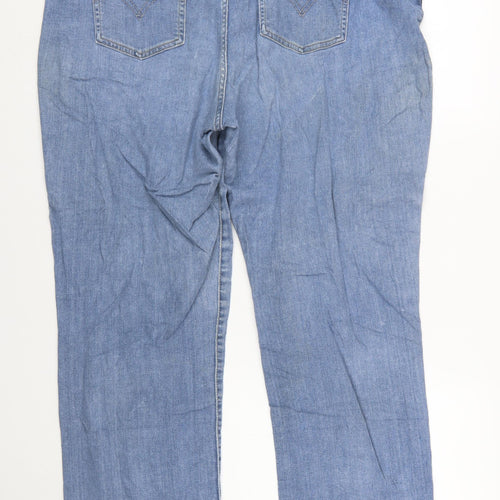 Levi's 414 Classic Straight Blue Jeans Women Size 20W