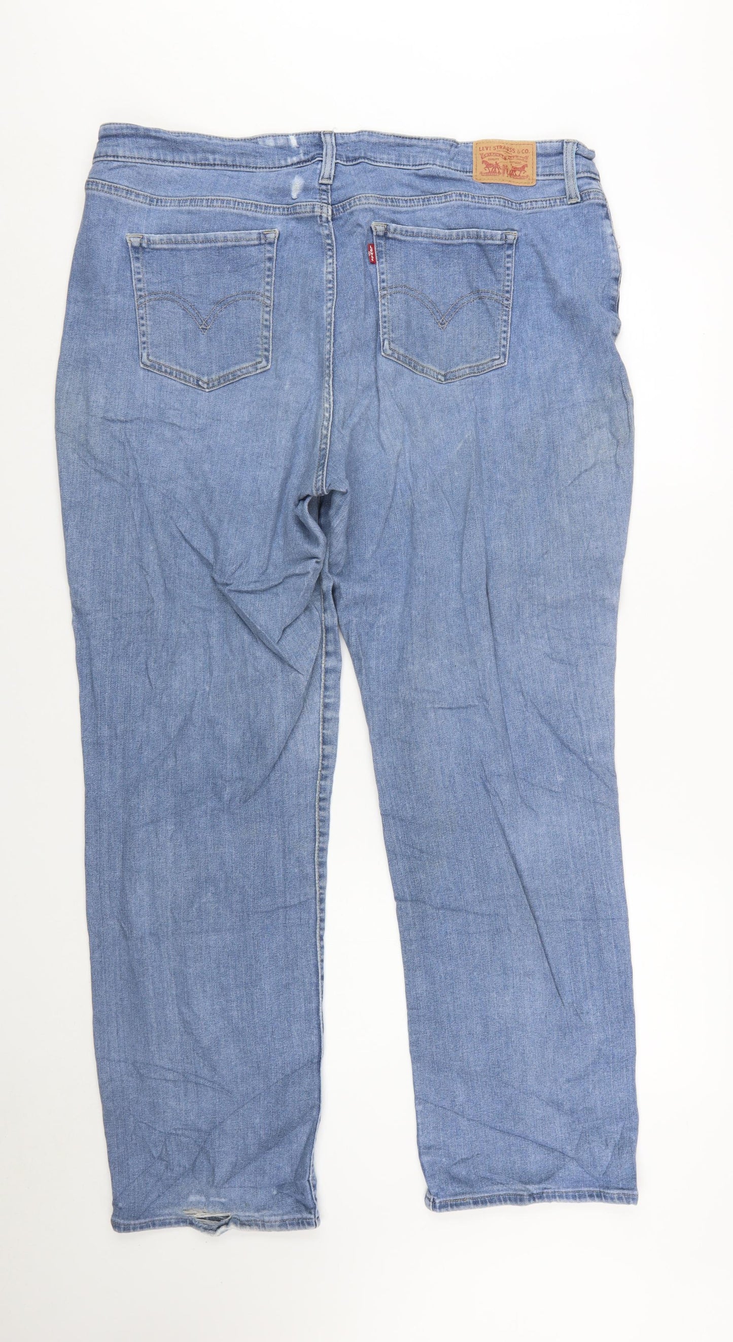 Levi's 414 Classic Straight Blue Jeans Women Size 20W